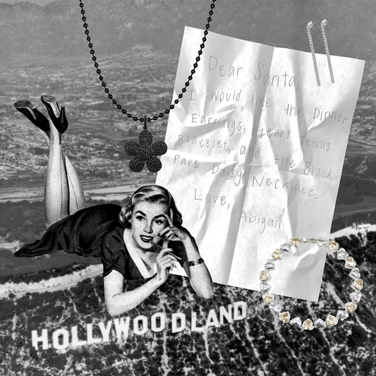 "Abigail Winitzky X MacKenna Thaler Jewelry Christmas Collaboration 2021"
